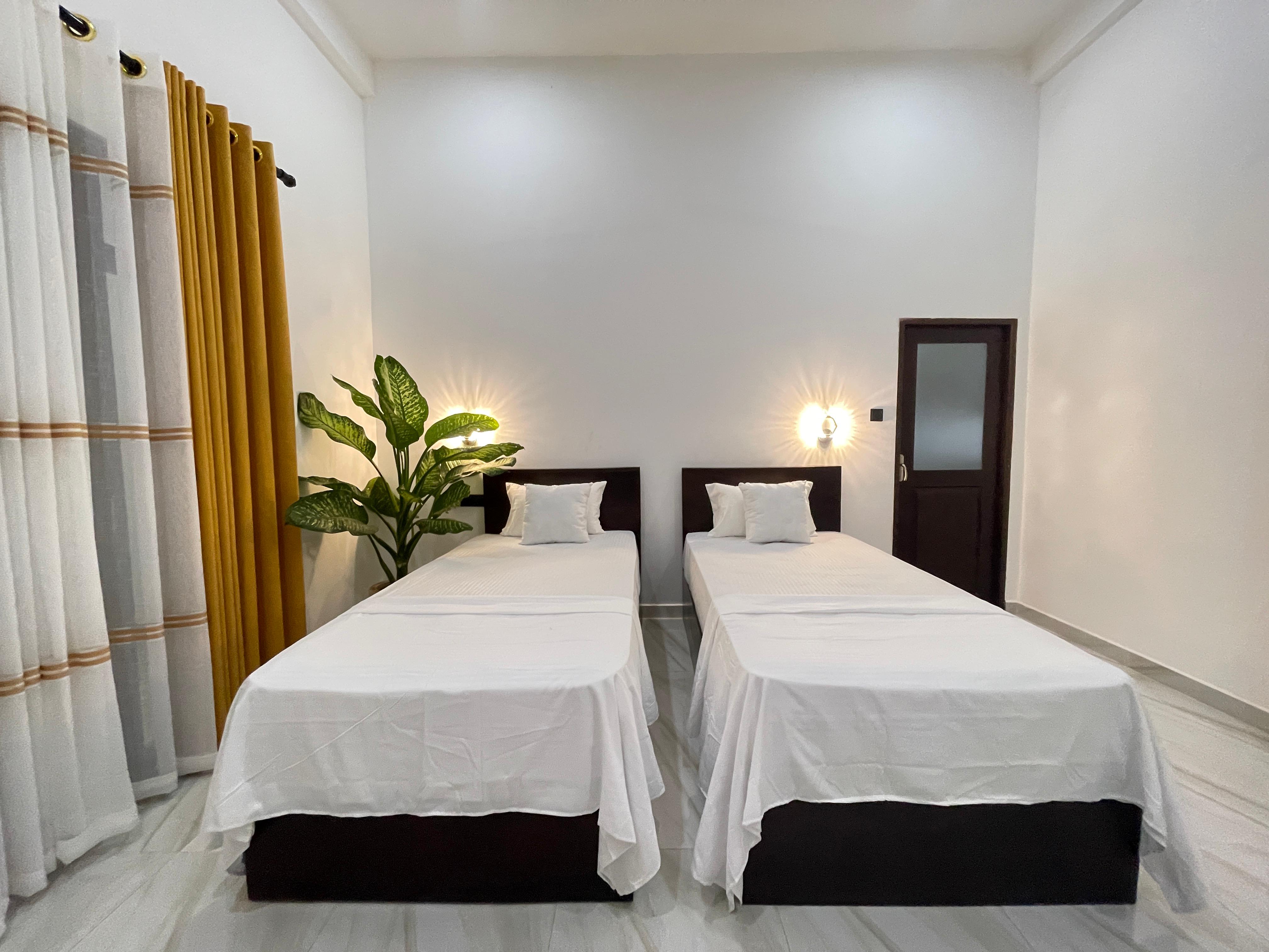 Comfortable accommodation room at Yala Shenu Safari